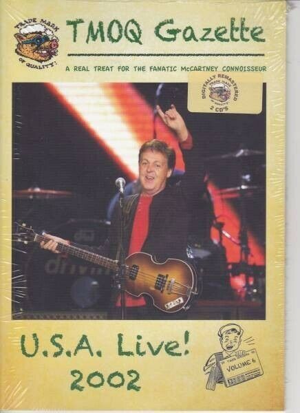 Paul McCartney USA Live 2002 TMOQ 2CD 35 Tracks 24Page Booklet Music Rock F/S