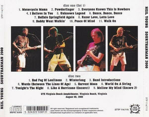 Neil Young Sourthanman 2000 Virginia Beach CD 2 Discs 20 Tracks Music Rock Pops