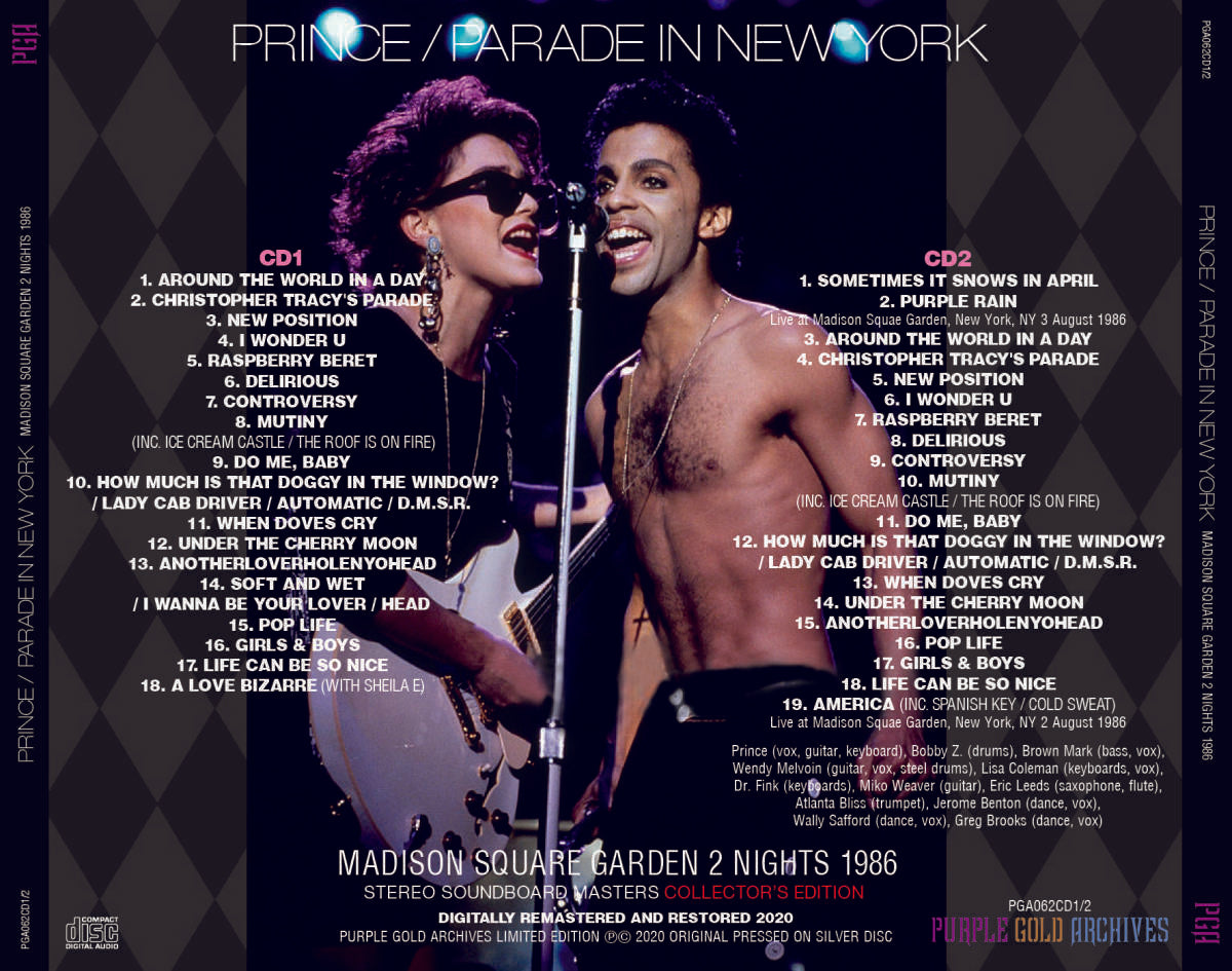 Prince/New York City 2002