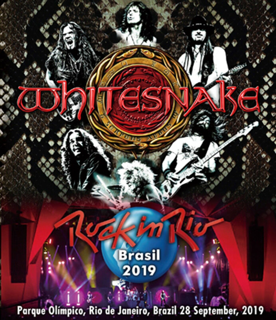 Whitesnake Rock In Rio Brasil 2019 Blu-ray 1 Disc 15 Tracks Music Japan F/S