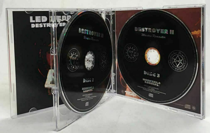 Led Zeppelin Destroyer 1 & 2 1977 Winston Remaster 6CD Set Moonchild