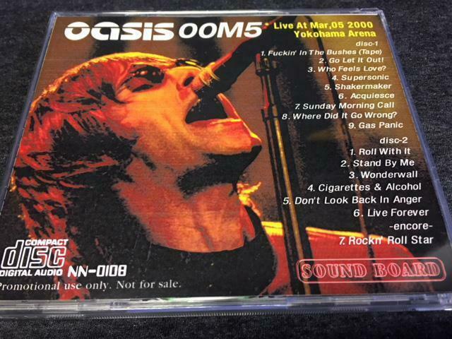 Oasis 00M5 Yokohama Arena Kanagawa 2000 2CDR