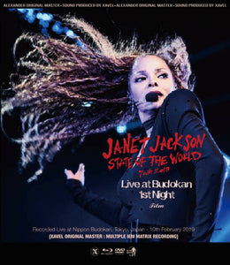 Janet Jackson Stage of The World Tour 2019 Budokan 1st Night Film (1BDR+1DVDR)