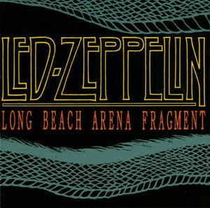 Led Zeppelin Long Beach Arena Fragment 1975 CD 1 Disc 4 Tracks Hard Rock Music