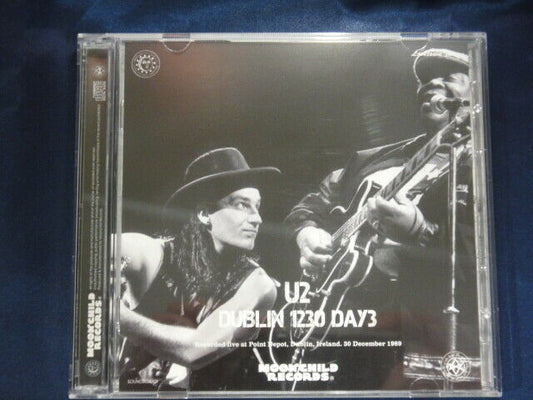 U2 Dublin 1230 Day3 Lovetown Tour 1989 CD 2 Discs Moonchild Records Music Rock