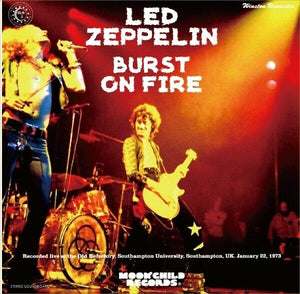Led Zeppelin Burst On Fire Winston Remaster CD 2 Discs Set Hard Rock Music F/S