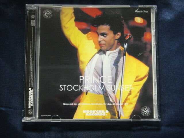 Prince Stockholm Sunset 1986 CD 2 Discs 24 Tracks Moonchild Records