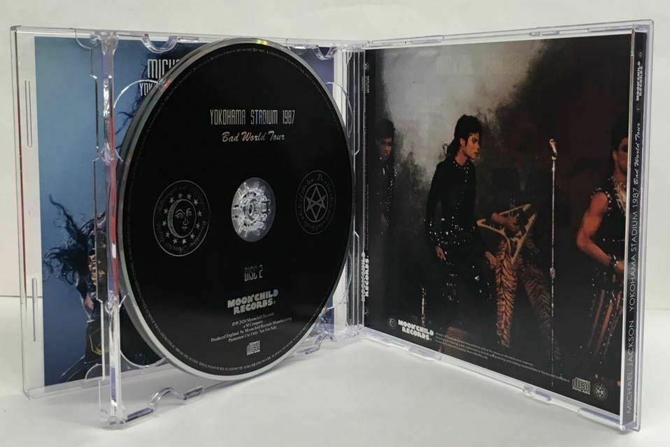 Michael Jackson Yokohama Stadium 1987 CD 2 Discs Set Bad