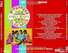 Load image into Gallery viewer, The Beatles SGT Pepper&#39;s Remix Beatfile Premium Masters CD 1 Disc Music
