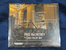 Load image into Gallery viewer, Paul McCartney Live From NYC CD 2 Discs 25 Tracks Moonchild Records Music Rock
