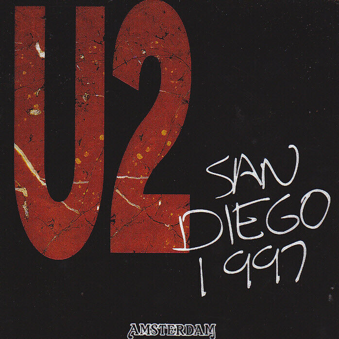 U2 San Diego 1997 2CD Amsterdam