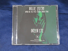 Load image into Gallery viewer, Billie Eilish Green Eye When We All Fall Asleep World Tour CD 2 Discs Rock Music
