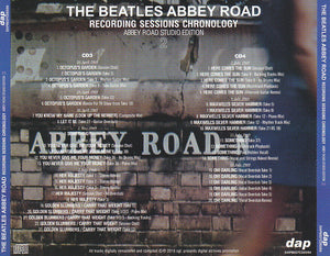 The Beatles Abbey Road Recording Sessions Chronology CD 6 Discs Set Music Rock