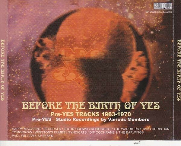 YES / Before The Birth Of Yes Pre-Yes Tracks 1963-1970 2CD