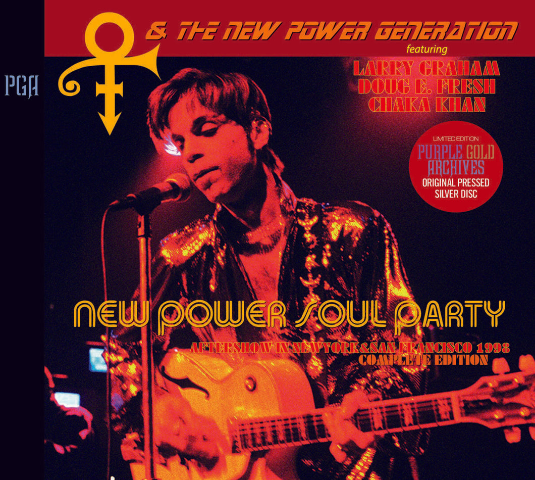 PRINCE & The New Power Generation New Power Soul Party 1998 Complete Edition 2CD