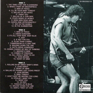 Bob Dylan & Gratedul Dead Studio Rehearsals 1987 CD 3 Discs 40 Tracks Music Rock