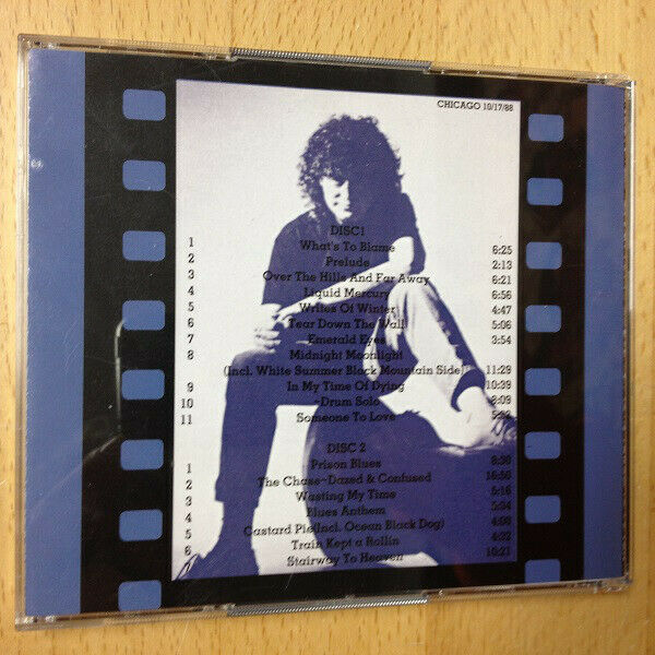 Jimmy page Chicago Prelude 1988 October 17 CD 2 Discs 18 Tracks Hard Rock Music