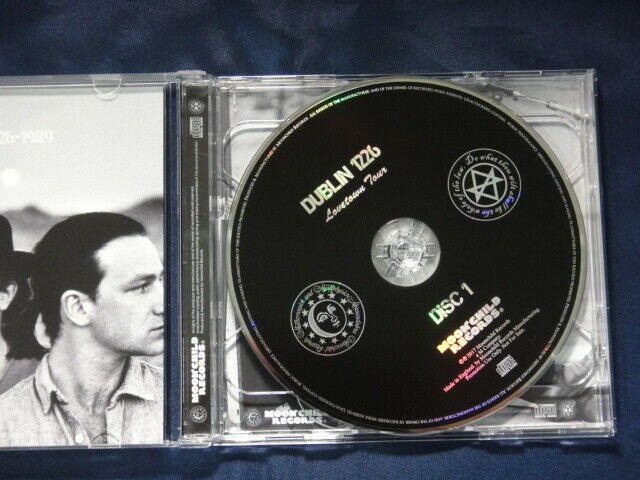 U2 Dublin 1226 Day1 Lovetown Tour 1989 2CD Moonchild Records