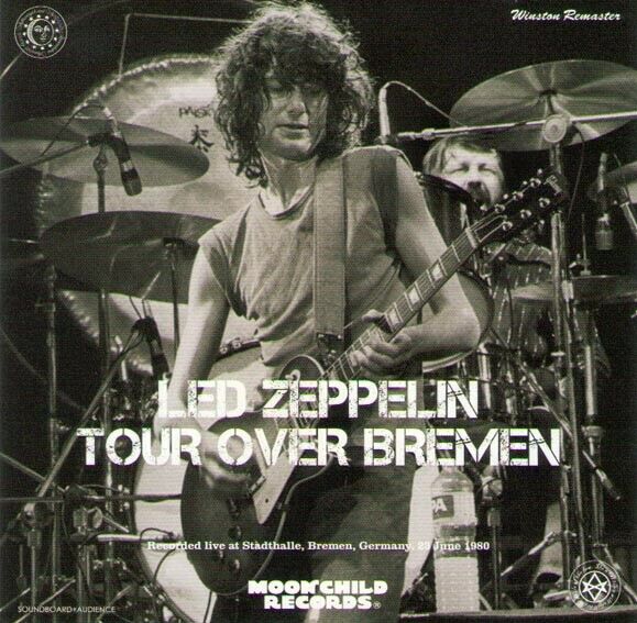 Led Zeppelin Tour Over Bremen Winston Remaster 1CD 16 Tracks Moonchild Soundboard