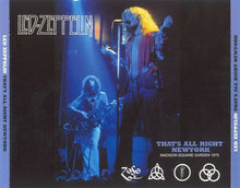 Load image into Gallery viewer, Led Zeppelin That&#39;s All Right New York MSG 1975 CD 3 Discs 15 Tracks Hard Rock
