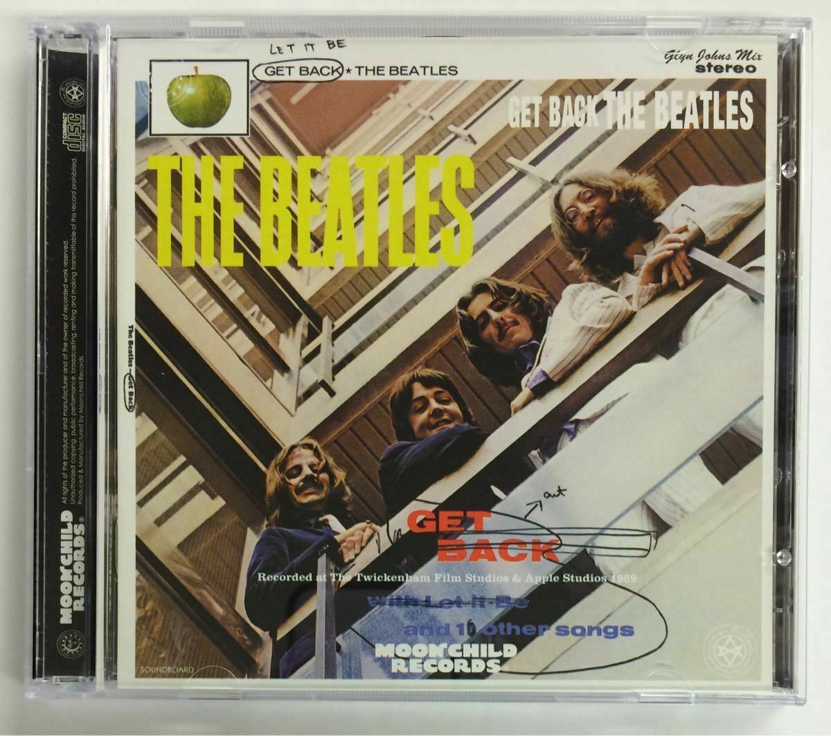 Beatles get back sessions 83CD moonchild record ビートルズ ゲット