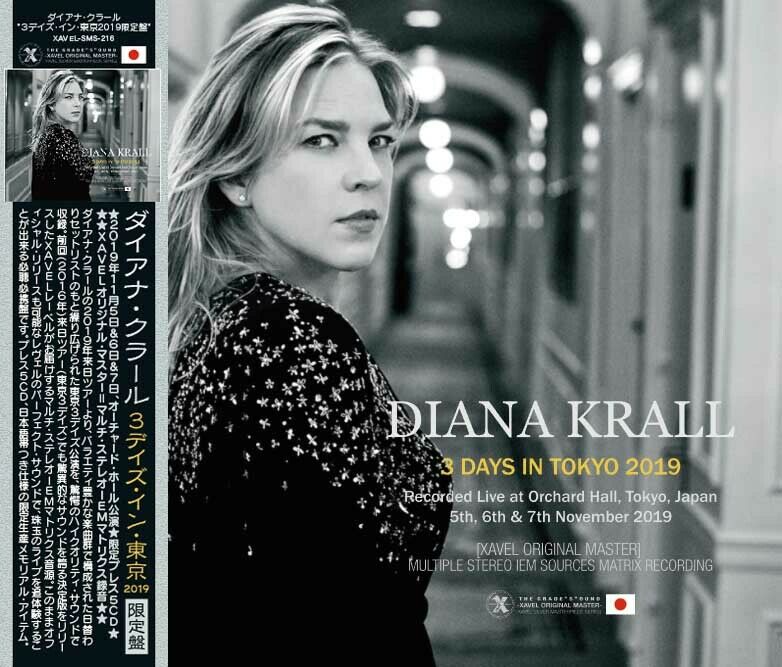 Diana Krall 3 Days In Tokyo 2019 Multiple Stereo IEM Sources Matrix Recording (5CD)