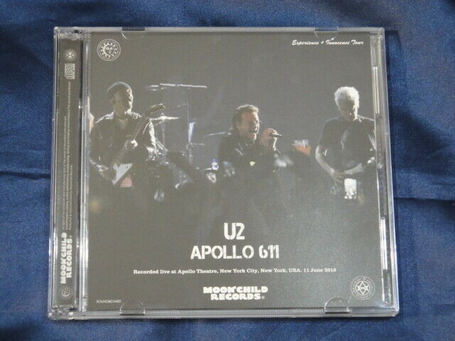 U2 Apollo 611 Experience Innocence Tour CD 2 Discs Set Moonchild Records Music