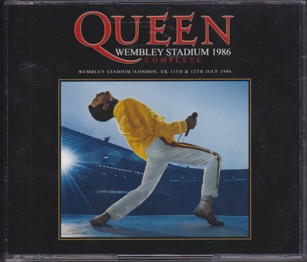Queen Wembley Stadium 1986 July 11-12 London Complete CD 4 Discs Music Rock F/S
