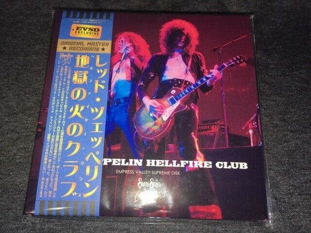 Led Zeppelin Hellfire Club 1975 CD 3 Discs 15 Tracks Empress