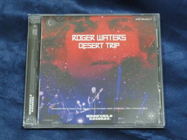 Pink Floyd Roger Waters Desert Trip 2016 3CD 30 Tracks Moonchild Records