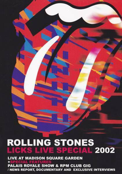 The Rolling Stones New York 2002 Licks Live Special DVD 2 Discs 29 Tracks Music