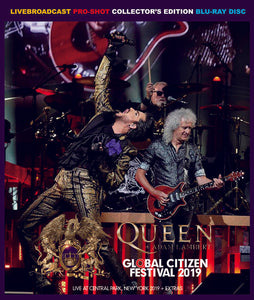 Queen Adam Lambert Global Citizen Festival 2019 Blu-ray 1BDR