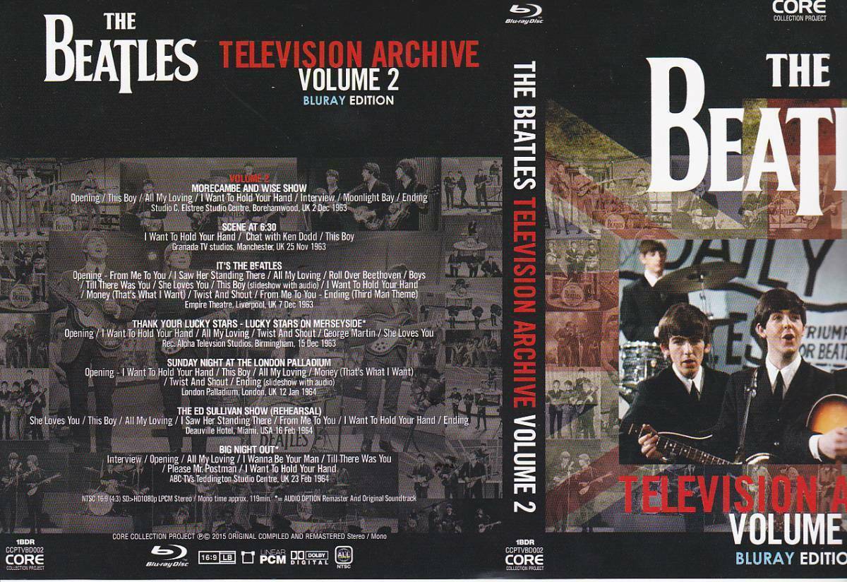 The Beatles Television Archive Vol 1-6 Complete Blu-ray 6 BDR Set