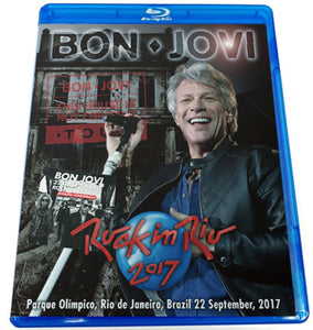 Bon Jovi Rock In Rio Brasil 2017 22nd September Blu-ray 1 Disc 22 Tracks Music