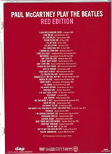 Load image into Gallery viewer, Paul McCartney Play The Beatles Red Edition Digital Archives Promotion 1DVD F/S
