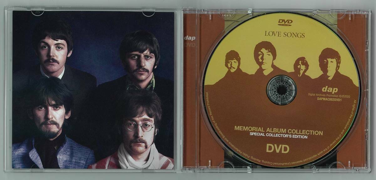 The Beatles Love Songs Special Collector's Edition Memorial Album