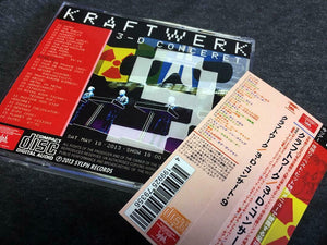 Kraftwerk 3-D Concert 9 2013 Namba Hatch CD 2 Discs 28 Tracks