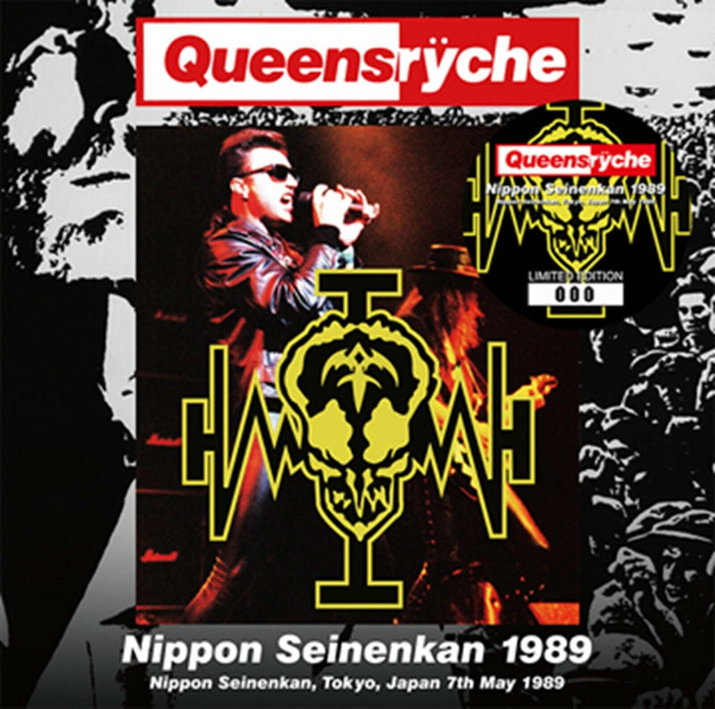 Queensryche Nippon Seinenkan 1989 2CD STEREO SOUNDBOARD