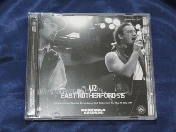 U2 East Rutherford 515 Joshua Tree Tour 1987 CD 2 Discs Set Moonchild Records