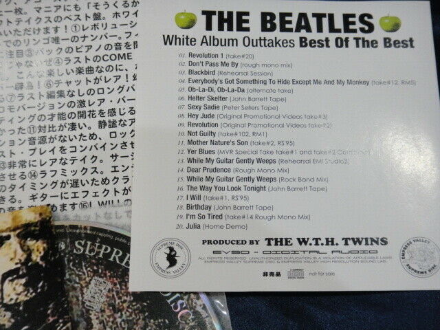The Beatles White Album Outtakes Best Of The Best CD 1 Disc 20