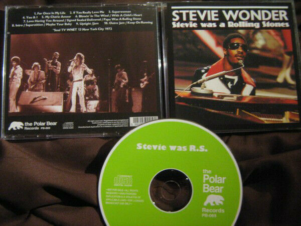 Stevie Was A Rolling Stones 1972 New York City CD 1 Disc 10 Tracks R&B