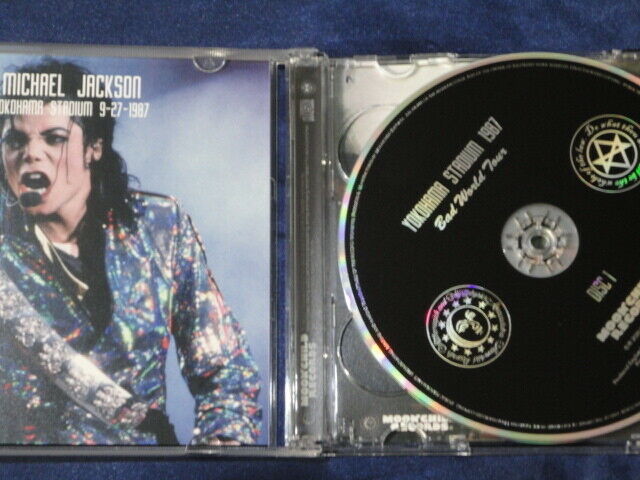 Michael Jackson Yokohama Stadium 1987 CD 2 Discs Set Bad World 
