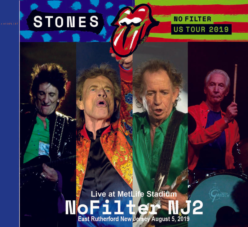 The Rolling Stones No Filter Us Tour August 5 2019 New Jersey 2CD