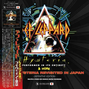 Def Leppard Viva! Hysteria Revisited In Tokyo Definitive Edition 2CD 1DVD Set