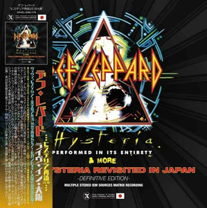 Def Leppard Viva! Hysteria Revisited In Osaka Definitive Edition 2CD 1DVD Set