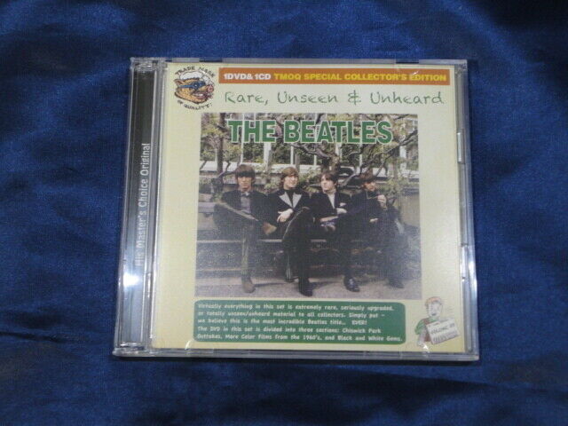 The Beatles Rare, Unseen & Unheard 1CD 1DVD TMOQSP Special Collector's Edition