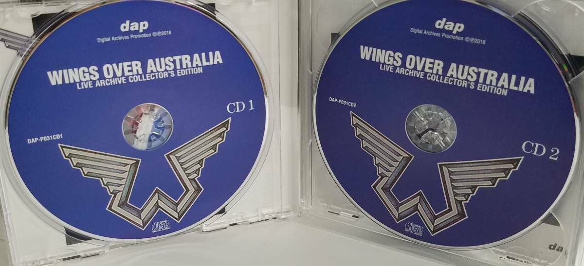 Paul McCartney Wings Over Australia 1975 Premium Collectors Edition 3CD 3DVD Set