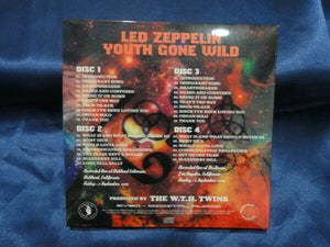 Led Zeppelin Youth Gone Wild 1970 CD 4 Discs 33 Tracks Hard Rock Empress Valley
