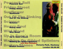 Load image into Gallery viewer, Paul Weller Summer In Park 1998 August 8 CD 1 Disc 10 Tracks Music Rock Pops F/S
