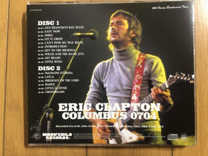 Eric Clapton Columbus 0704 CD 2 Discs Set 16 Tracks Moonchild Records Music Rock
